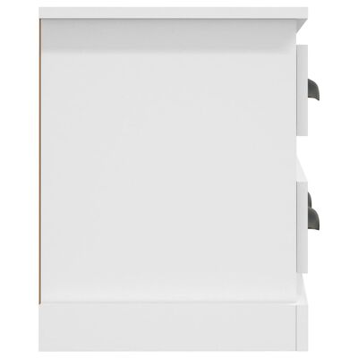 vidaXL Szafka pod TV, biała, 100x35,5x45 cm, materiał drewnopochodny