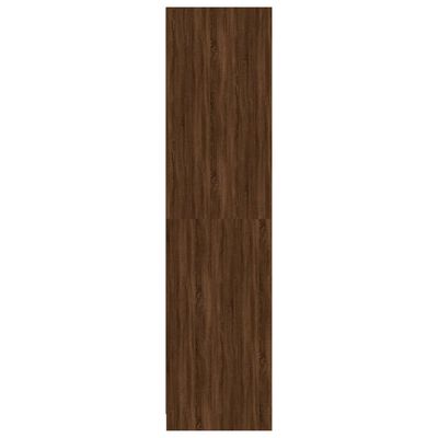 vidaXL Szafa, brązowy dąb, 100x50x200 cm, materiał drewnopochodny