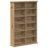 vidaXL Kabinet na płyty CD Dąb artisan 60 x 17 x 92 cm