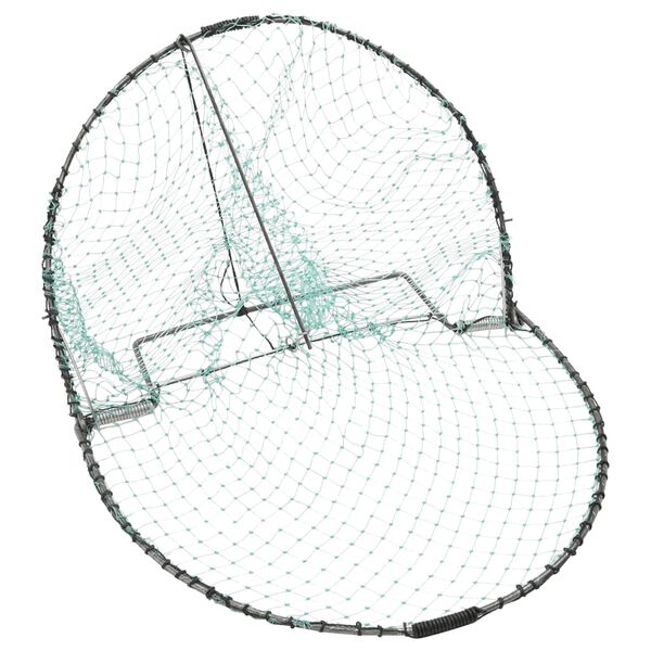 vidaXL Pułapka na ptaki, zielona, 40 cm, stal