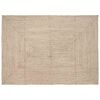 vidaXL Dywan strefowy Naturalne i białe 240 x 340 cm Juta