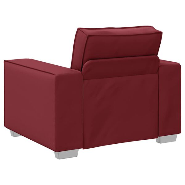 vidaXL Sofa Czerwone wino 99 x 78 x 84 cm tkanina