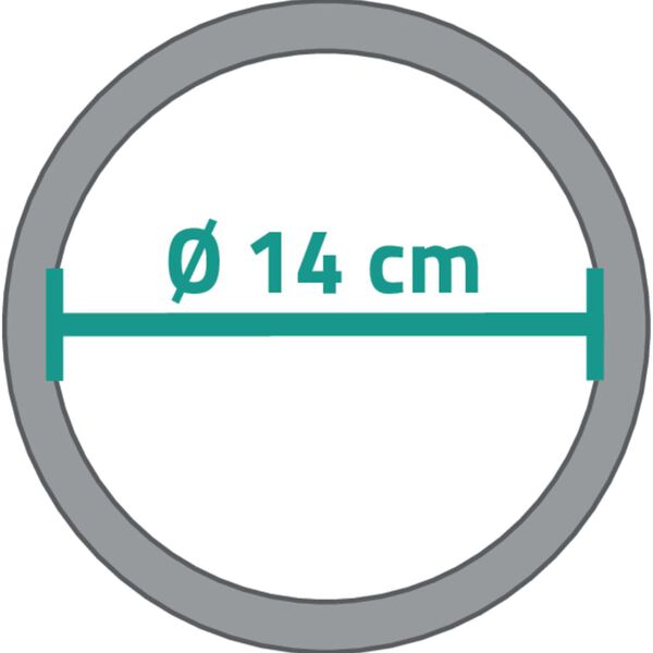 RIDDER Lusterko do makijażu Ariel, z przyssawkami