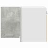 vidaXL Szafka wisząca Betonowa szarość i biel 57 x 57 x 40 cm