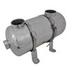 vidaXL Basenowy wymiennik ciepła 355 x 134 mm 40 kW