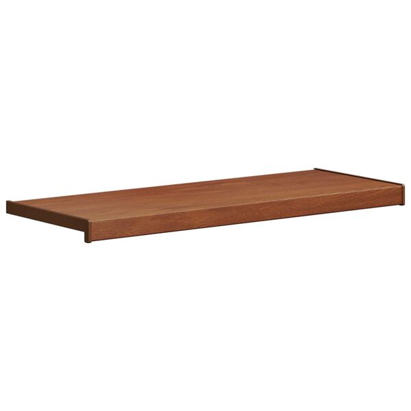 vidaXL Parapet okienny Brązowe Drewno 60 x 35 x 4,5 cm PVC