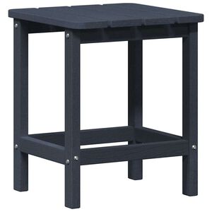 vidaXL Stolik boczny Granatowy 38 x 38 x 46 cm Polietylen