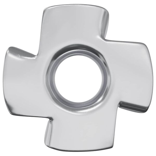 vidaXL Nakrętka T-z z ząbkami 12 pcs Srebrny M6 mm Stal