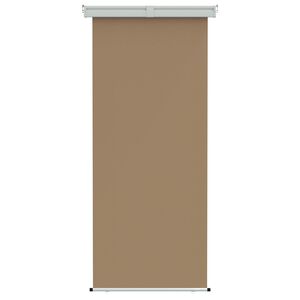 vidaXL Markiza boczna na balkon 100% poliester, żelazo, stal