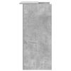 vidaXL Biurko recepcyjne betonowe szare 55x50x103,5 cm drewno klejone
