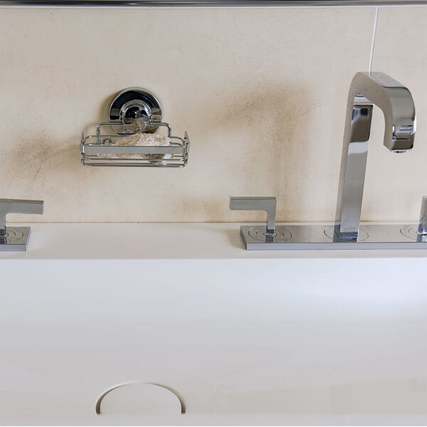 CORNAT Koszyczek na mydło 3in1, chromowany