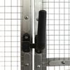 vidaXL Woliera, srebrna, 1,79x3x1,85 m, aluminium