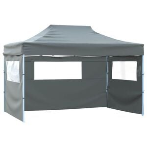 vidaXL Namiot Imprezowy Antracyt 280 x 410 x 315 cm Materiał Oxford