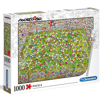 Clementoni Puzzle Mordillo The Match, 1000 elementów