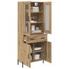 vidaXL Highboard z szufladą Dąb rzemieślniczy 69,5 x 34 x 180 cm