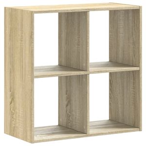 vidaXL Regał, dąb sonoma, 68,5x32x68,5 cm, materiał drewnopochodny