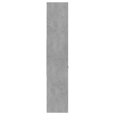 vidaXL Regał na książki, szarość betonu, 60x35x180 cm, płyta wiórowa