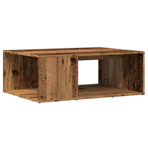 vidaXL Stolik kawowy, stare drewno, 90x67x33 cm, płyta wi&oacute;rowa