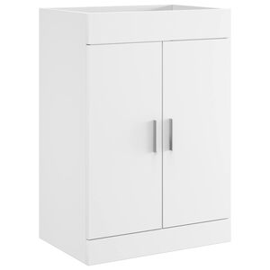 vidaXL Szafka pod zlewem w łazience Biały 56 x 37,5 x 81 cm
