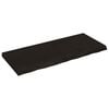 vidaXL Blat stołu, ciemnobrązowy, 120x50x(2-6) cm, lite drewno dębowe