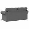 vidaXL Sofa Ciemnoszary