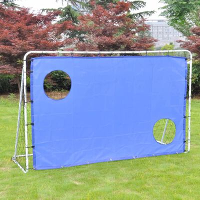 Bramka piłkarska + kurtyna (240 x 150 x 90 cm)