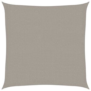 vidaXL Żagiel przeciwsłoneczny, 160 g/m&sup2;, jasnoszary, 2x2 m, HDPE