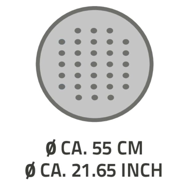 RIDDER Antypoślizgowa mata do pod prysznic Tecno, beżowa