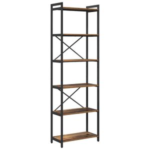 vidaXL P&oacute;łka na książki 60 x 30 x 189,5 cm Drewno inżynieryjne