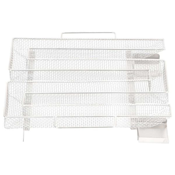 vidaXL Generator zimnego dymu, czworokątny, 22,5 cm, stal nierdzewna