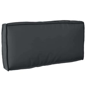 vidaXL Poduszka Czarny 80 x 40 x 12 cm Materiał Oxford