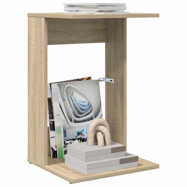 vidaXL Stolik boczny Dąb Sonoma 40 x 38 x 62,5 cm