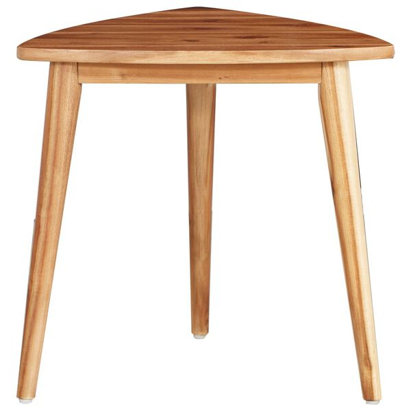 vidaXL Stoliki wsuwane pod siebie, 2 szt., lite drewno akacjowe