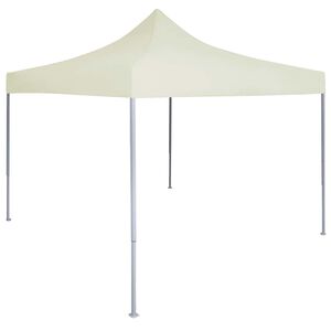 vidaXL Namiot Imprezowy Kremowy 291 x 291 x 315 cm Materiał Oxford