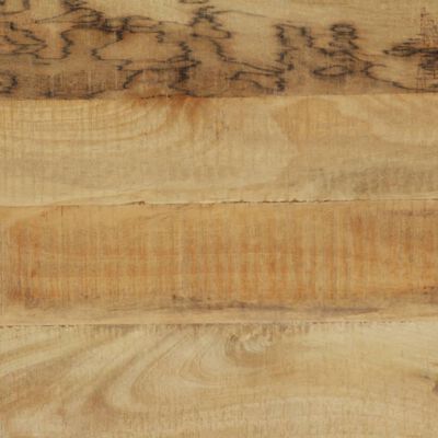 vidaXL Stół do jadalni z litego drewna, vintage, 118 x 60 x 76 cm