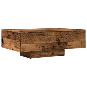 vidaXL Stolik kawowy, stare drewno, 85x55x31, materiał drewnopochodny