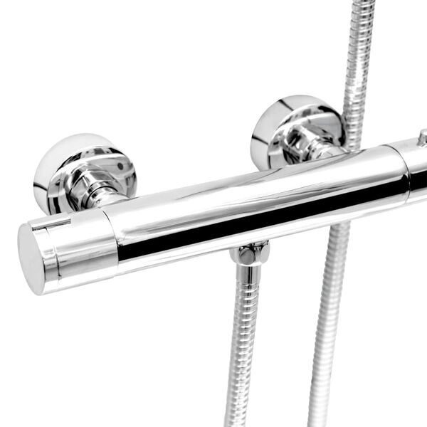 CORNAT Zestaw prysznicowy FIT, chromowy