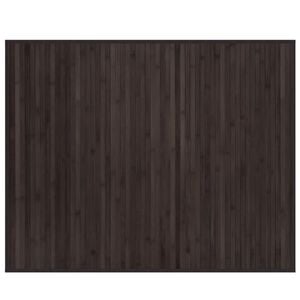 vidaXL Dywan prostokątny, ciemnobrązowy, 80x100 cm, bambusowy