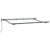 vidaXL Rama markizy antracytowy 3,5 x 2 m Metal