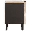 vidaXL Szafka Nocna 2 pcs Biały 40 x 33 x 46 cm Drewno z mango