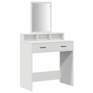 vidaXL Toaletka Biały 79 x 41 x 140 cm Drewno inżynieryjne