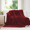 vidaXL Koc Bordeaux Czerwony 240 x 270 cm Polar