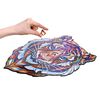 UNIDRAGON 273-cz., drewniane puzzle Lovely Tiger, King Size, 30x38 cm