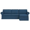 vidaXL Sofa 210cm Niebieski Metal