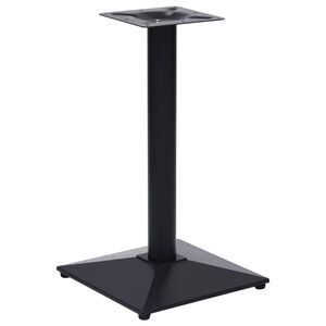 vidaXL Noga stołu bistro czarna 41x41x72 cm żeliwo