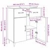 vidaXL Bufet z szufladą Dąb rzemieślniczy 69,5 x 34 x 90 cm