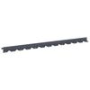 vidaXL Krawężnik do trawnika 10 pcs 102 x 4 x 4 cm Stal antracytowy