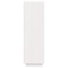 vidaXL Szafka, biała, 37x34x110 cm, lite drewno sosnowe