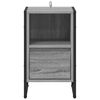 vidaXL Stolik nocny z szufladą Szary Sonoma 39,5 x 30 x 50 cm