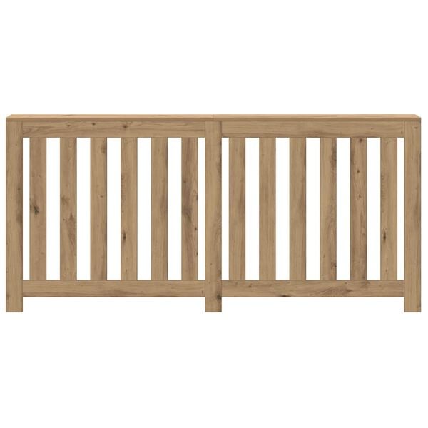 vidaXL Osłona na grzejnik, dąb artisian, 175x20x82 cm